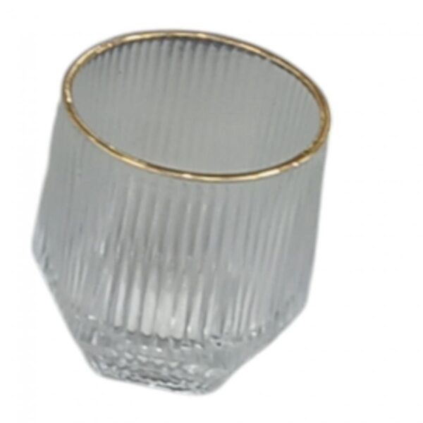 كاسات ماء مع حز ذهبي  رقم 106-5