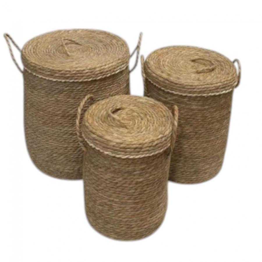 HO1610 طقم سلات خشب رقم 130-71 - الصورة 1