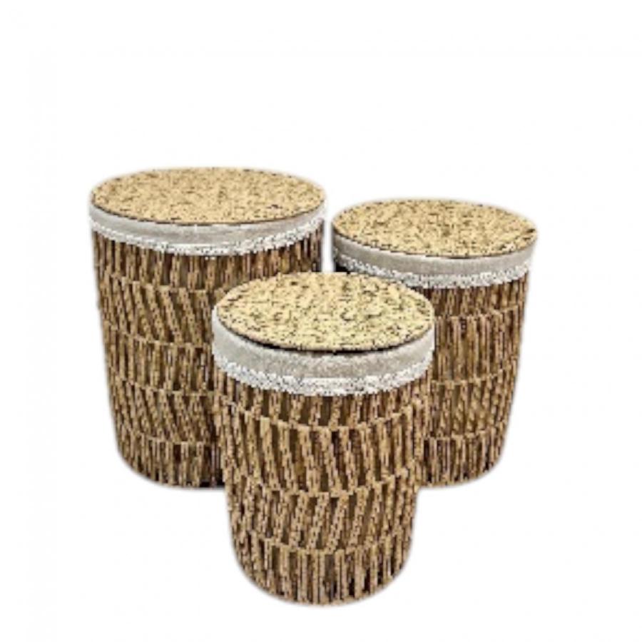 HO1612 طقم سلات خشب رقم 130-73 - الصورة 1