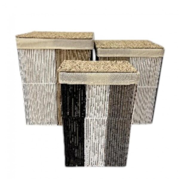 طقم سلات قش مربع  رقم 130-84