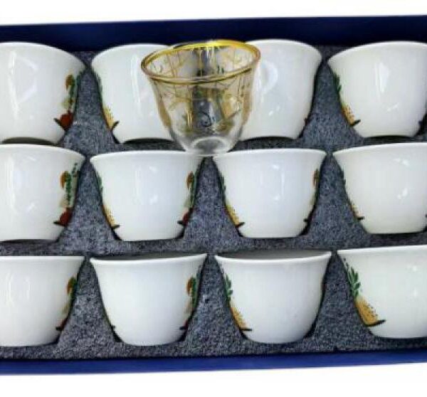 طقم فناجين 12 قطعه رقم 10-47