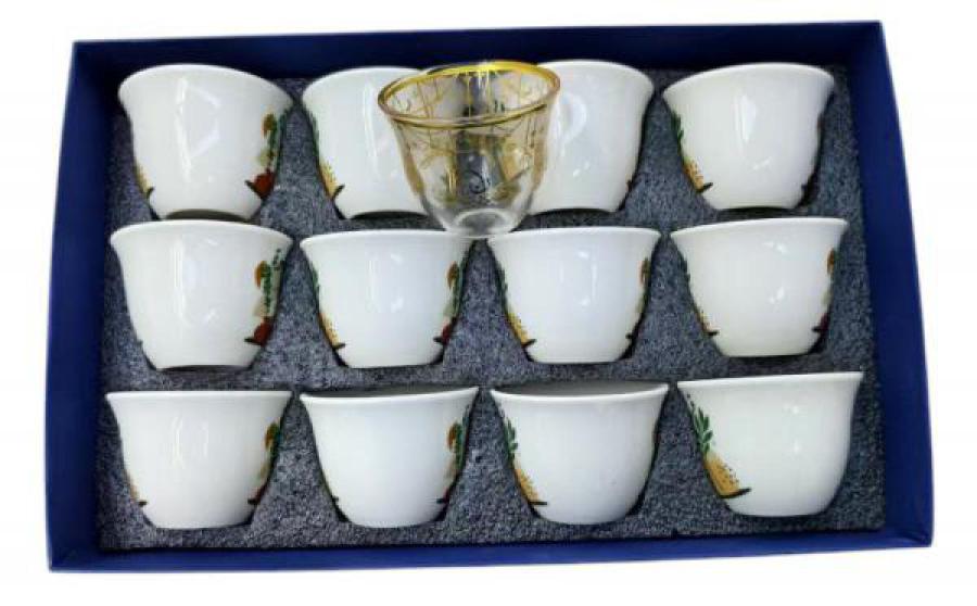 HO1958 طقم فناجين 12 قطعه رقم 10-47 - الصورة 1