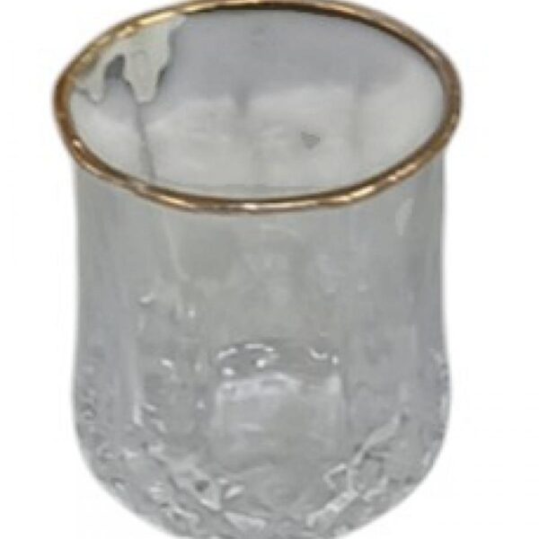 طقم كاسات بحز ذهبي رقم 106-4