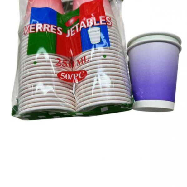 كاسات كرتون 250مل رقم 146-7 92-29