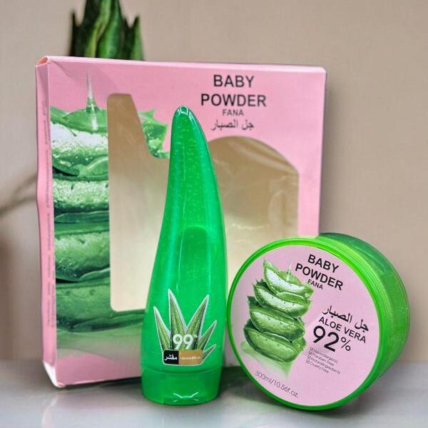 بكج جل الوفيرا  BABY POWDER  بيبي باودر  2*1 8-38 ايتم F8284