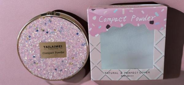 MK1349 بودرة مضغوطة وردي TAILAIMEI تايلايمي 30 غم TLM-P108 - الصورة 1