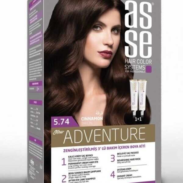 صبغة ASSE لون قرفة رقم 5.74