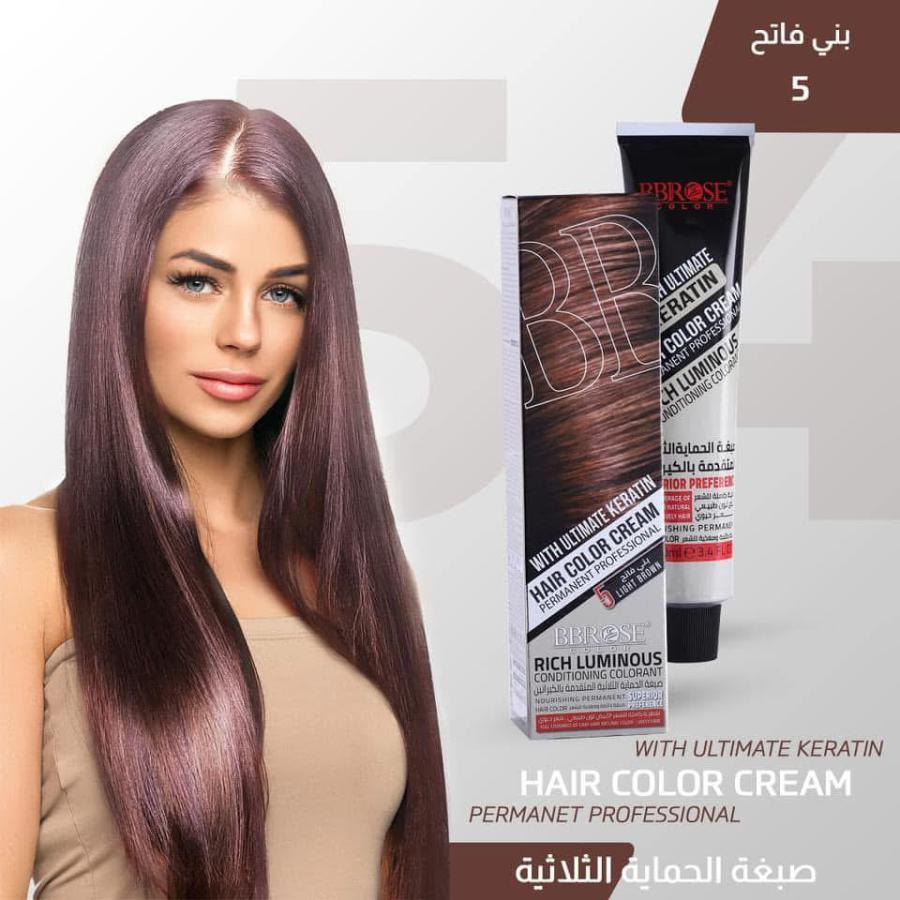 SA2014 صبغة BBROSE ببي روز لون بني فاتح رقم 5 - الصورة 1
