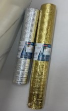 mnz1300 رول لون فضي وذهبي رقم 19-1 - الصورة 1